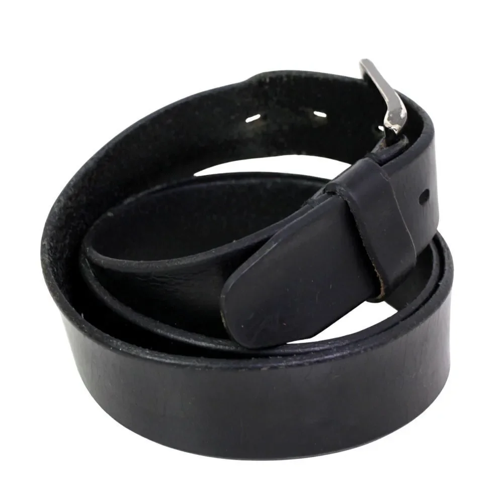 Levi's SADDLE BLACK GENUINE LEATHER 1 3/8